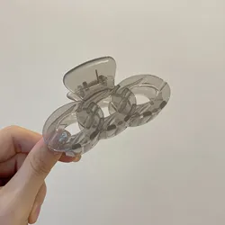 9 см корейский Ins Лидер продаж корейские аксессуары для волос заколки элегантный пластиковый зажим