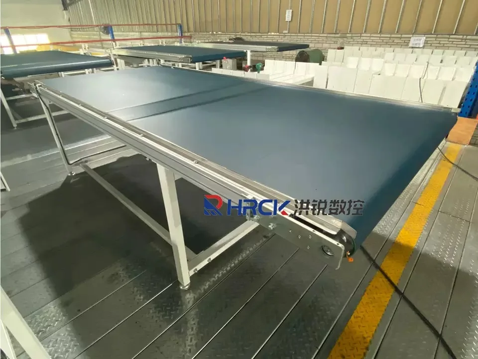 Hongrui Tilted Logistics Belt Conveyor Incline Belt Conveyor Adjustable Incline Belt Conveyor