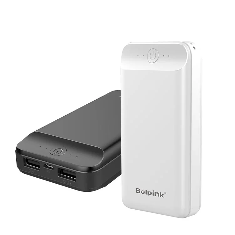 portable power bank 20000mah dual usb output portable chargers