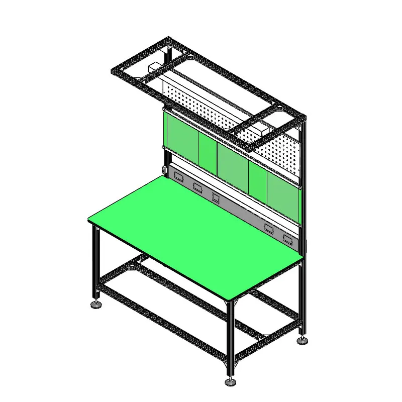 High Quality Industrial ESD Worktable Assembly Line Aluminium Profile Workbench