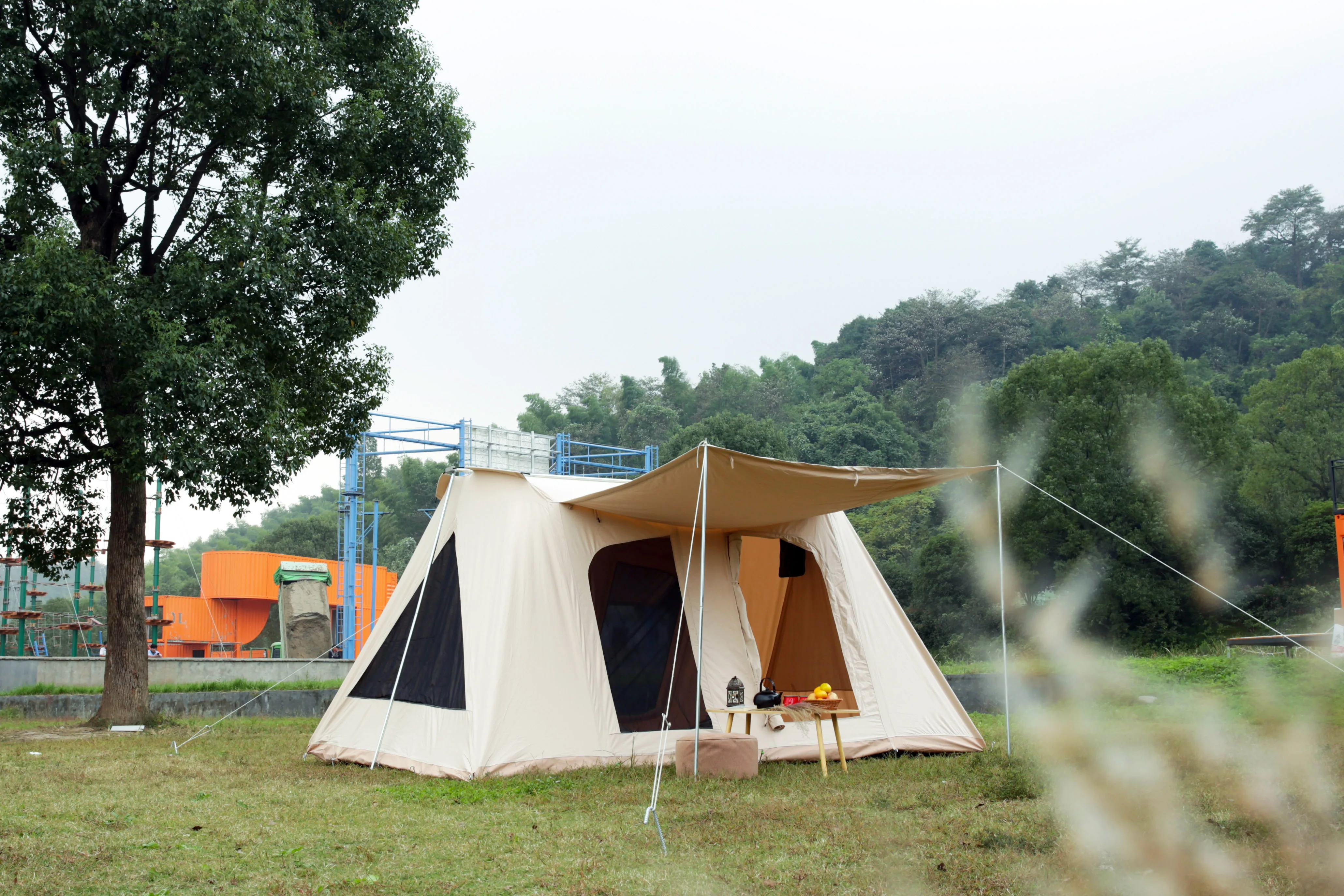 Waterproof Cotton Canvas Spring Bar 