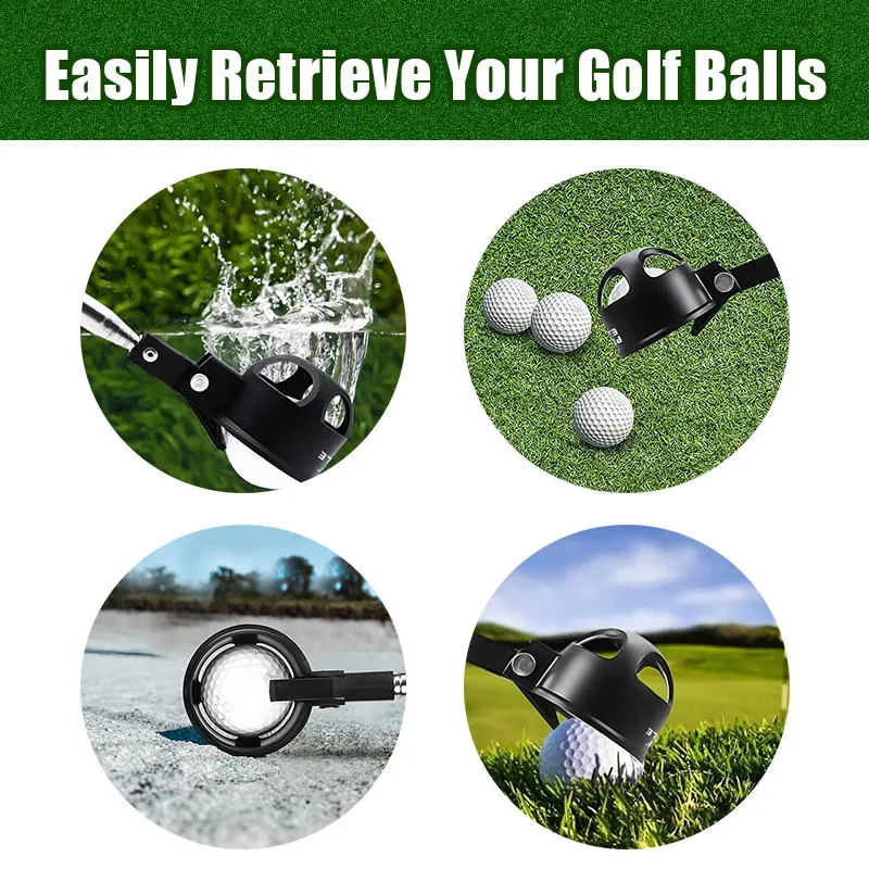 Convenient And Portable Telescopic Golf Ball Retriever 210 Cm Flexible ...