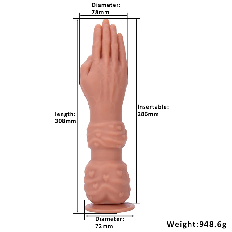 Long Hand Vertical Fingers Shaped Silicone Dildo Fist Anal Butt Plug Sex Toys Magic Hand Fisting Dildo for Man Sex Toys Long Hand Vertical Fingers Shaped Silicone Dildo Fist Anal Butt Plug Sex Toys Magic Hand Fisting Dildo for Man Sex Toys