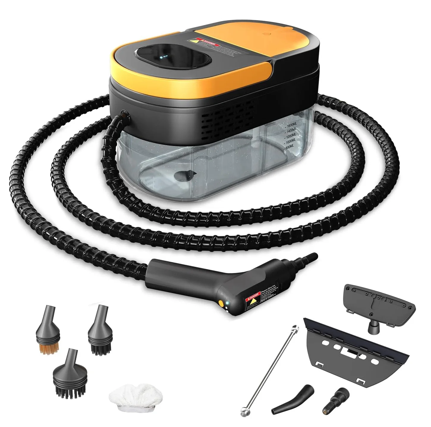 2500W High Pressure Handheld Steam Cleaner Carpet Sofa Professional Multi Purpose Steam Cleaner for Cleaning