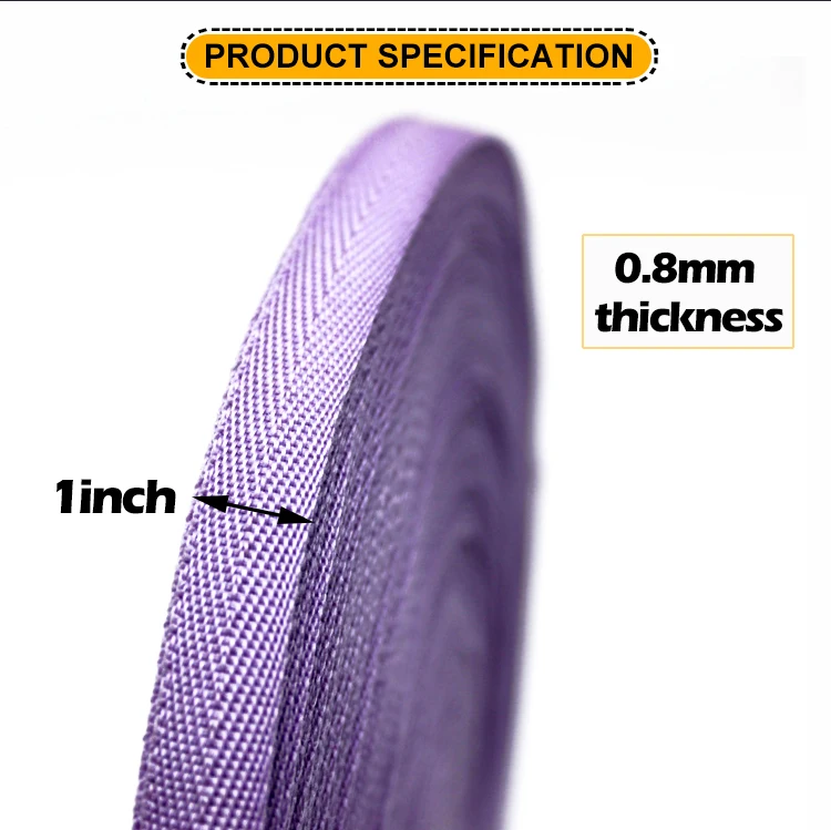 Baiyuheng Factory customized logo high quality luminous polyester webbing high gloss reflective webbing