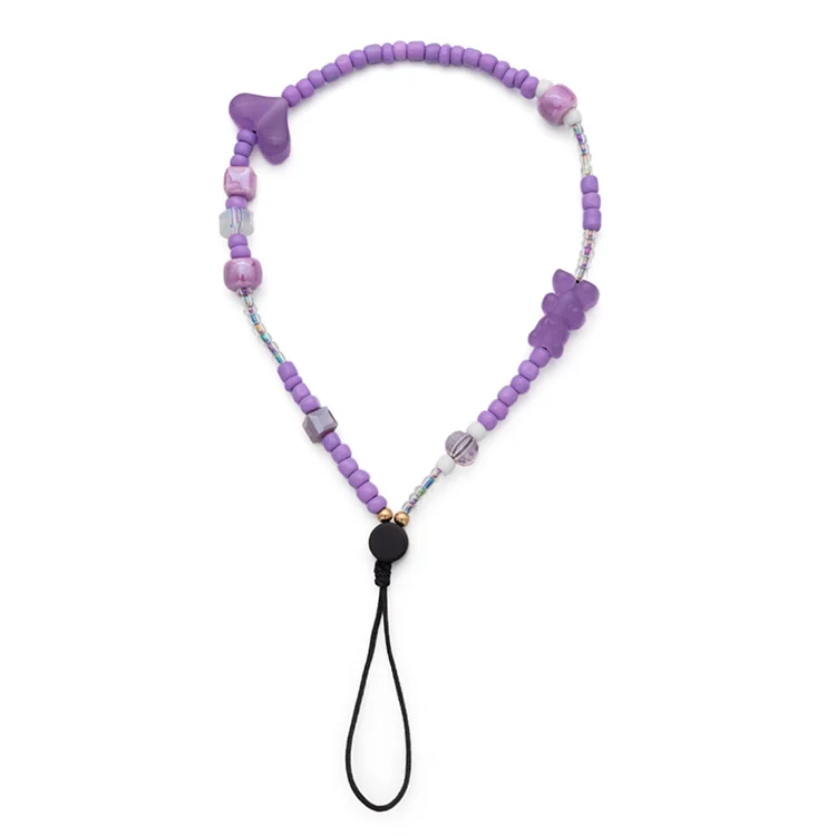 Wholesale Phone Charm Strap Cell Phone Bead Chain For Friends Gift