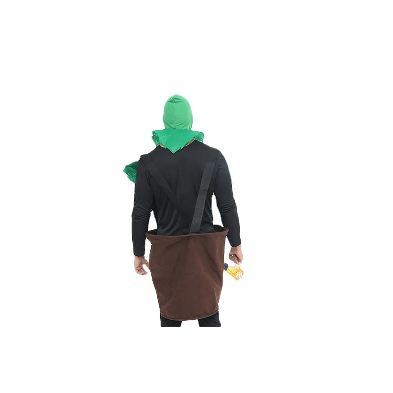 Halloween Mnner Erwachsenen Kostm Mann Pflanze Cosplay fr Karneval Abend  grn Kaktus Maskottchen Kostme fr Erwachsene