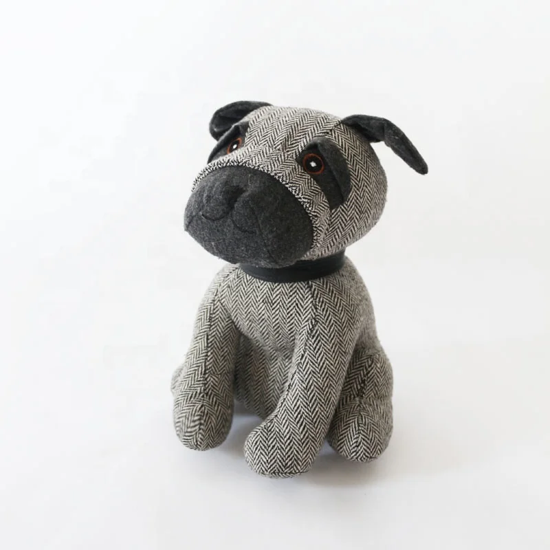 stuffed dog door stop