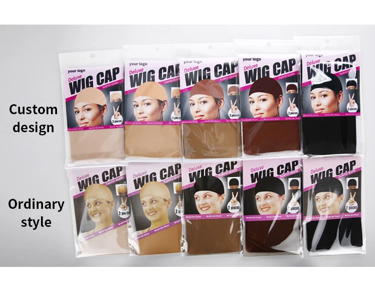 2pcs/pack Private Label Wig Caps For Making Wigs Ventilated Wig Cap Stocking Buy Headband Wig