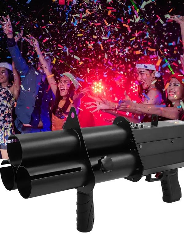 Battery Paper Confetti Machine Stage Confetti Shooter Gun For Wedding