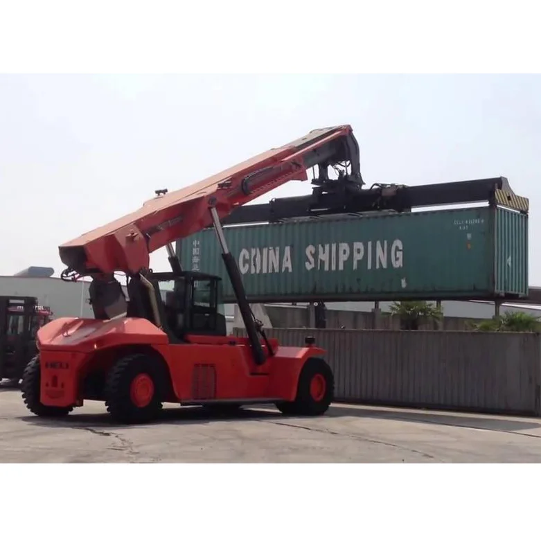 Good Performance Power Reach Stacker Heli 45Ton Container Reach Stacker