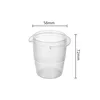 Tasse à poudre semi-circulaire PC58mm