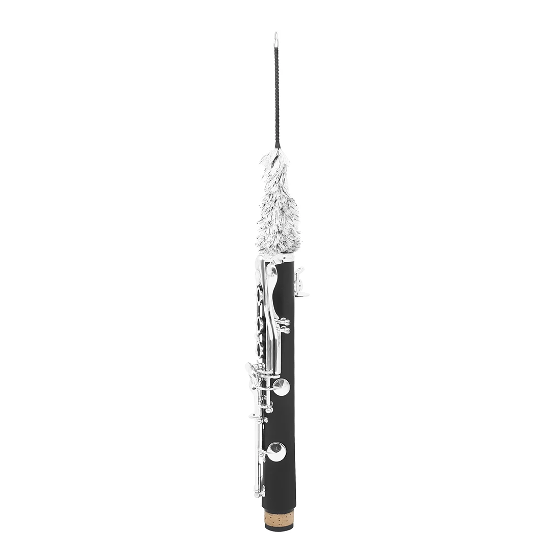 SLADE Clarinet Cleaning Tool Cleaning Pad Cotton Thread Practical Clarinet Care Tool Cleaning Brush