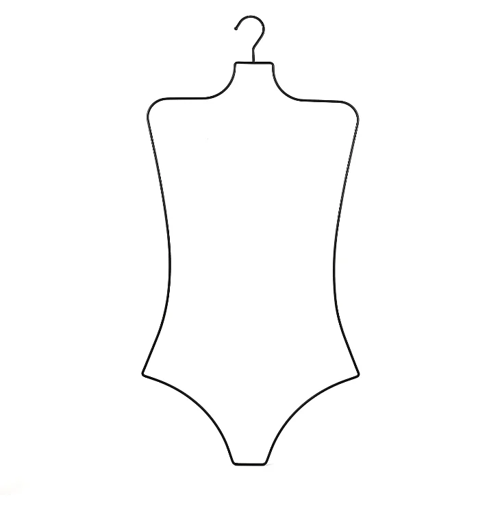 Inspring Metal Wire Hangers Swimwear Hanger Body Shape Bikini Hanger