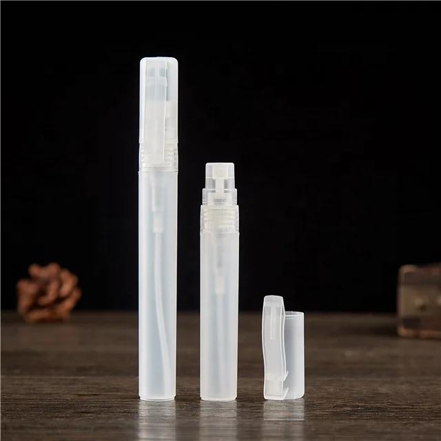 Hot Sale PP Plastic Frost Sansiro Pen Shape Perfume Spray Vial Atomizer Pump Sprayer for Lotion & Facial Cleanser