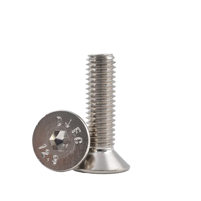 304 stainless steel cross flat head screw Countersunk machine screw Cross tip tail tapping screw