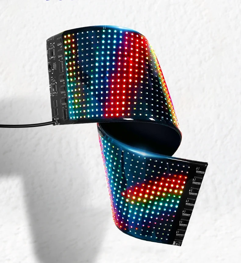 Programmable Led Scrolling Sign For Car App Control Custom Text Pattern ...