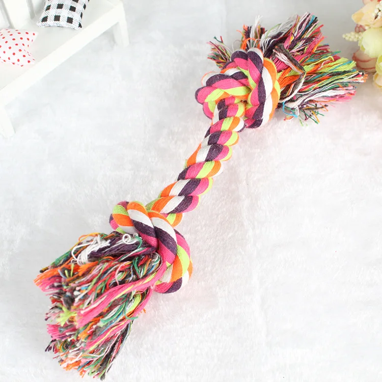 Free Samples Durable Bite Dog Toy Cheap Double Knot Rope Dog Chew Toy ...