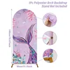 Housse en tissu arche queue de sirène - 80*180cm - 100g polyester