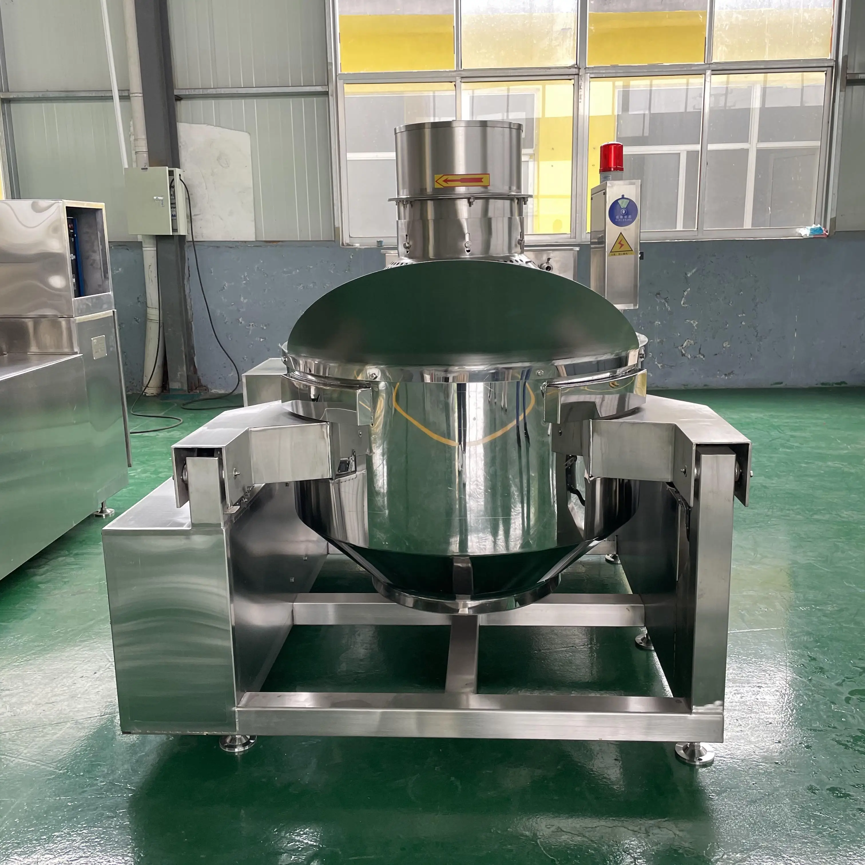 Commercial Popcorn Making Machine Full Automatic Pop Corn Maker Caramel Oil Popcorn Machine