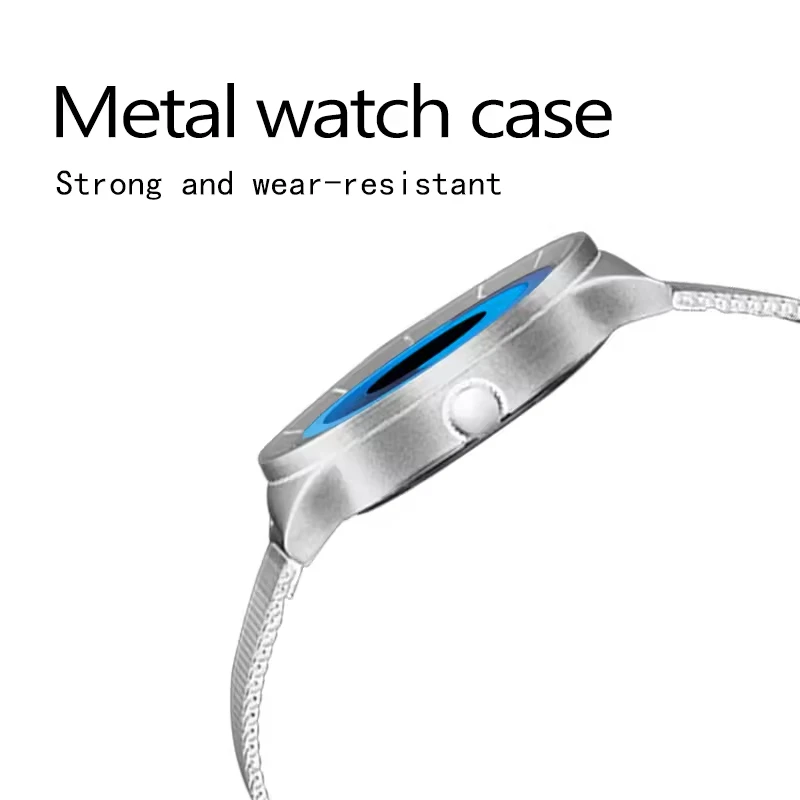 Sinobi S9659G Watch Business Dial Design Steel Mesh Band Sport Waterproof Men's Fashion Quartz Luminous Men Watches