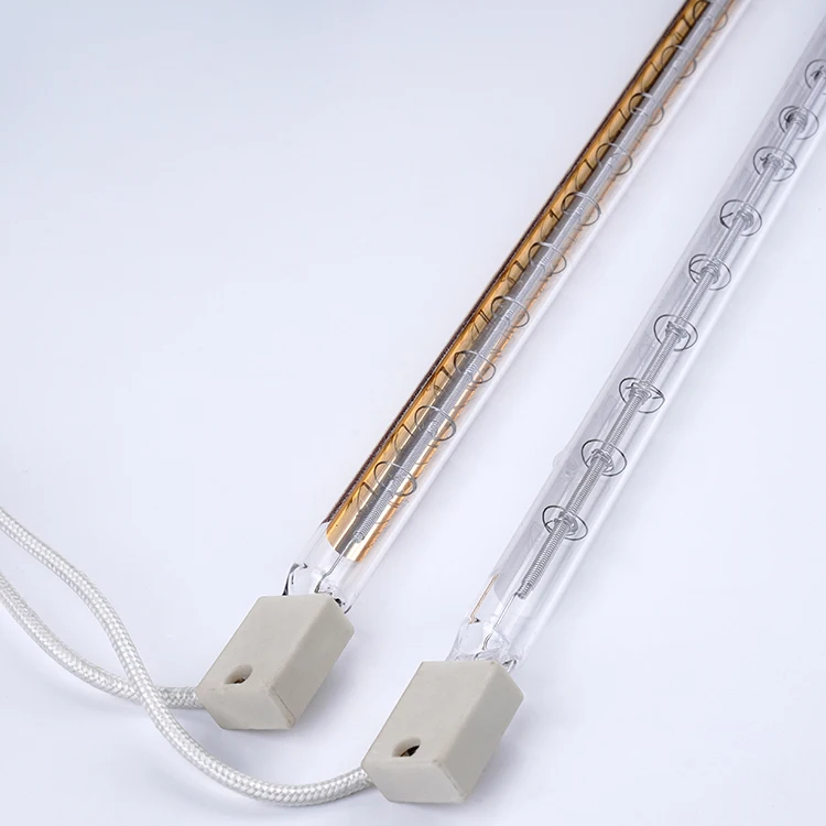 Factory Supply  Infrared Oven Heater Heating Lamp Ir Infrared Halogen Heater Lamp for Printing Machine