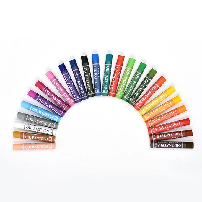 Супер Мягкий тяжелый цветной набор палочек для масляной живописи безопасный нетоксичный студенческий граффити красочный Стик 24/36/48 цвета мягкие мелки