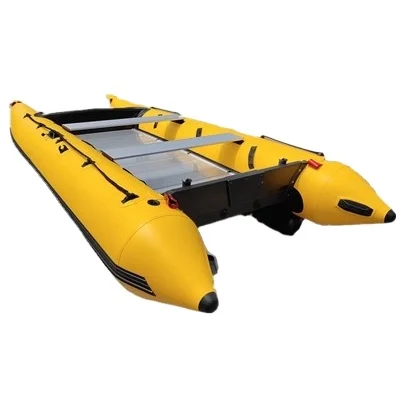 Mini Thundercat Boat 3.8m Catamaran 380 for 4 Persons Speed Inflatable Boat 340 360 380