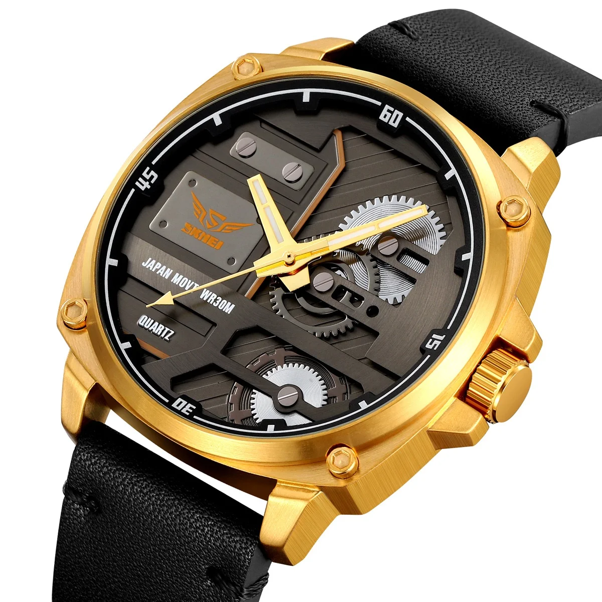 SKMEI 2289 Luxury Quartz Watch for Men – Japan Movement, Water