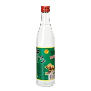 Beijing Niulan Shan Aged Strong Aroma Type 42-degree Compound Distilled Baijiu 500ml*12 Bottles Whole Case T0 Grade Niu No.2