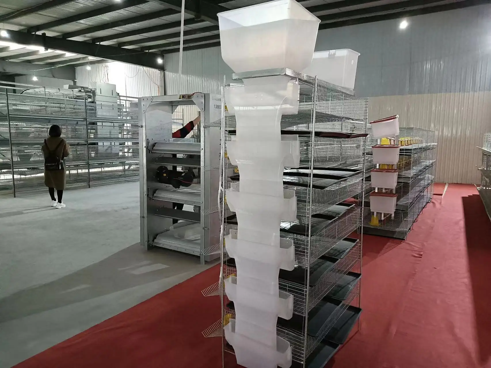 High Quality H Type Automatic Feeding Quail Cage Quail Cages for Egg Production Layer