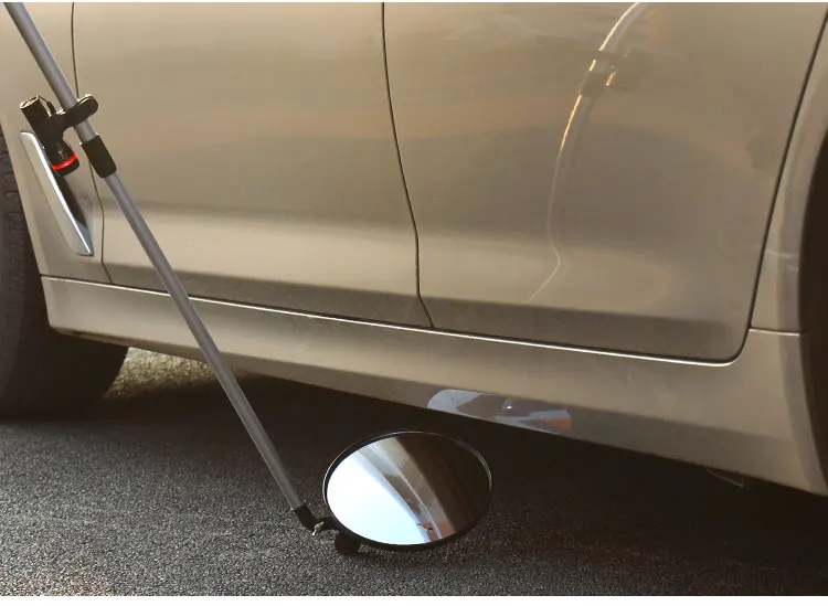 Vehicle inspection search mirror with light 30 cm telescopic electronic mirror