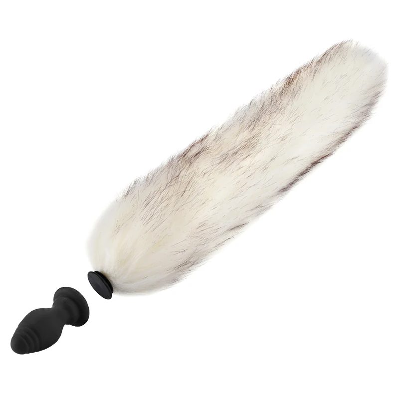 Top Selling Electro Anal Plug New Products Sex Toys Silicone Remote Control  Anal Plug Fox Tail
