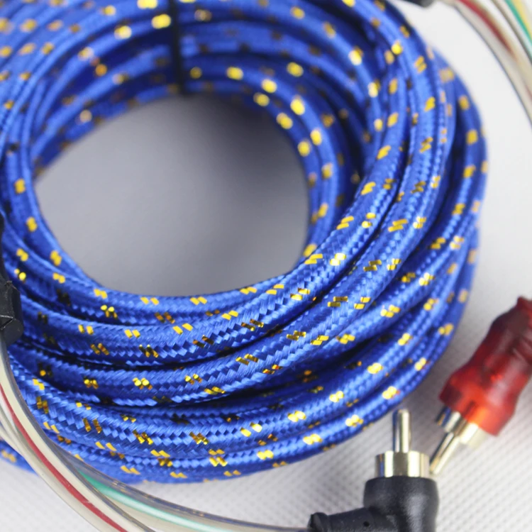 デジタルオーディオケーブルアンプRCAコネクタCarオーディオケーブル