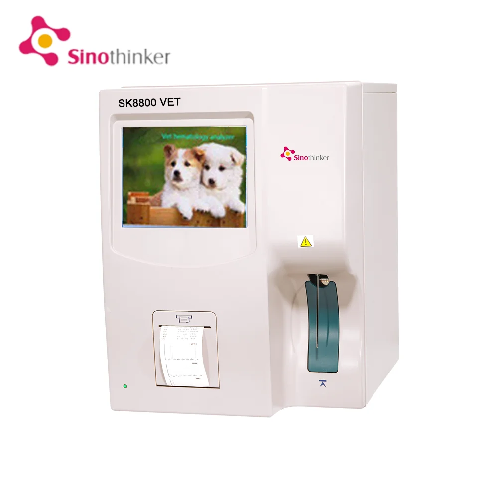 Auto Hematology Analyzer 3-Part Reusable Touchscreen BC Machine for Cats & Dogs with Over 30 Samples/Hour Throughput