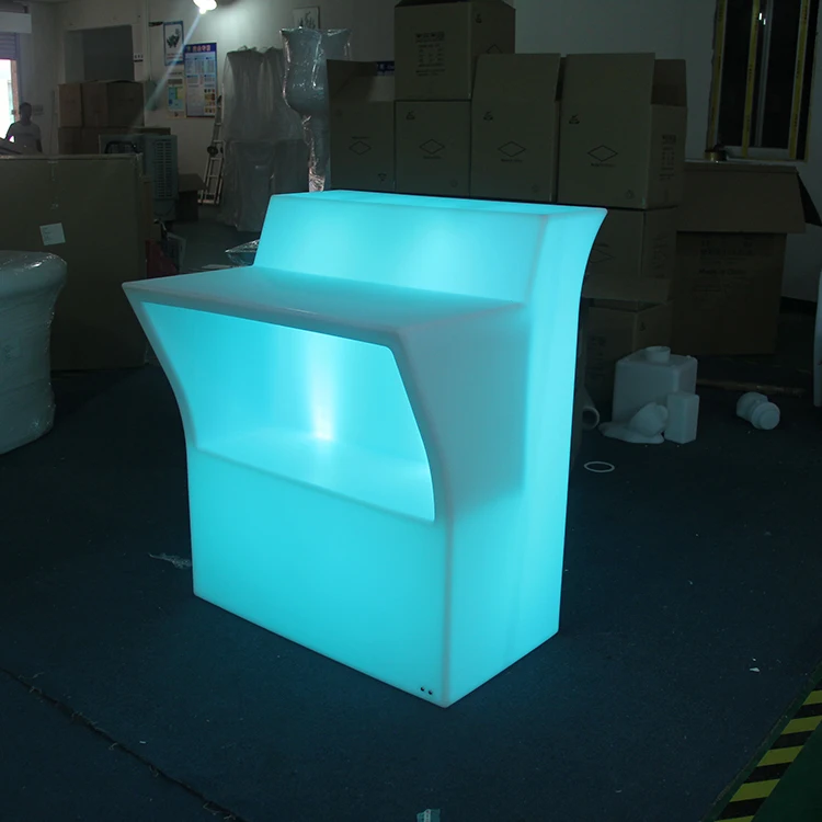 Commercial Illuminated Fashionable Appearance Bar Counters Led Portable