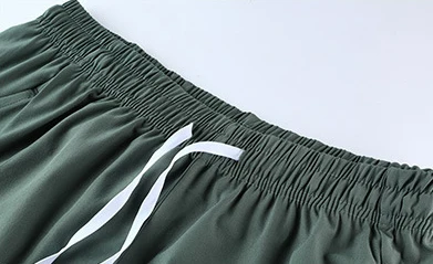 Elastic speed dry running training track summer thin style breathable marathon pants cotton plus size men's shorts985_voghion.com