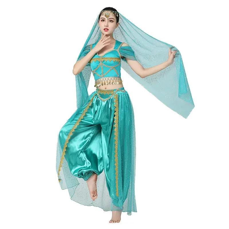 Cosplay Costume Stage Performance Dancewear Indian Dance Belly Dance Costumes Set For Women