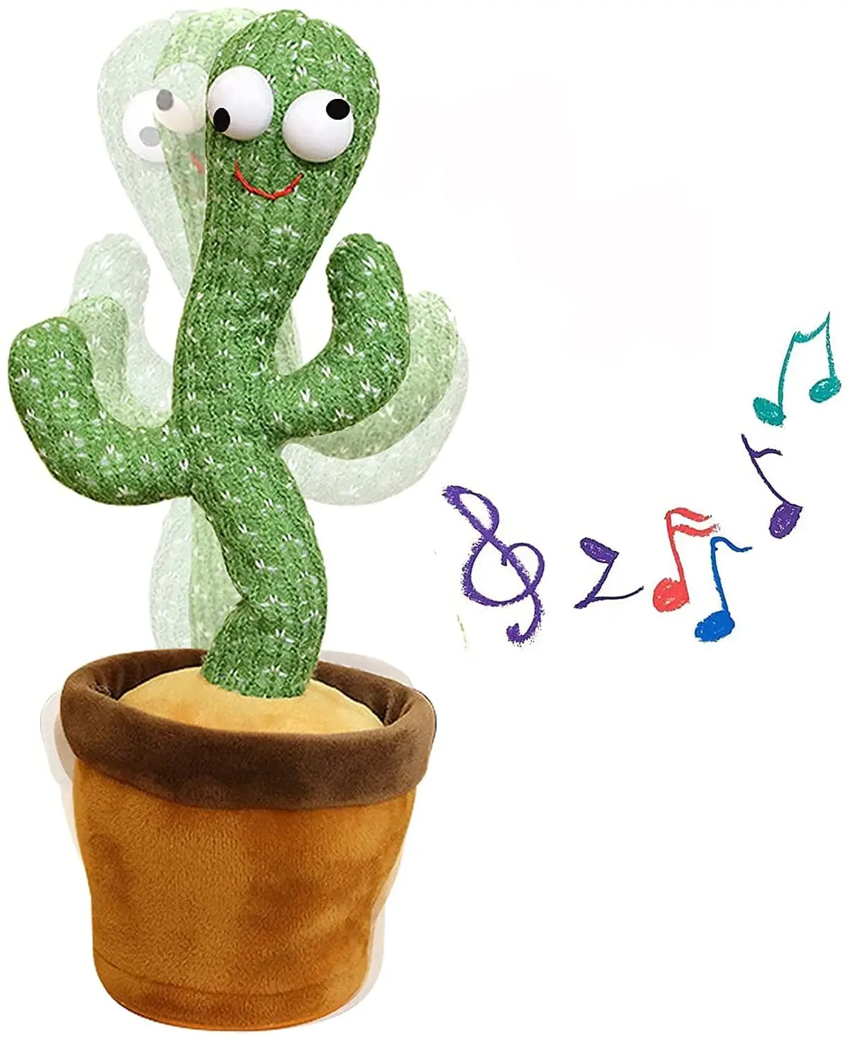 
Stuffed Toys Singing Kid Gifts Funny Dancing Cactus Plush Toys Children Toys With Music 