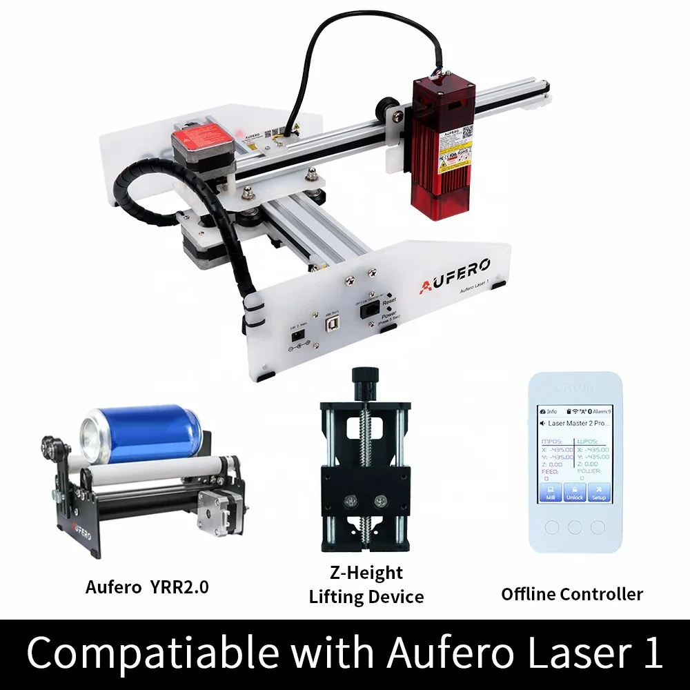 Auferoレーザー加工機鉛筆彫刻機Cnc 3018 Pro Maxプレキシガラス彫刻機