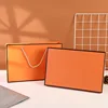 Orange blank gift bag-35525555cm