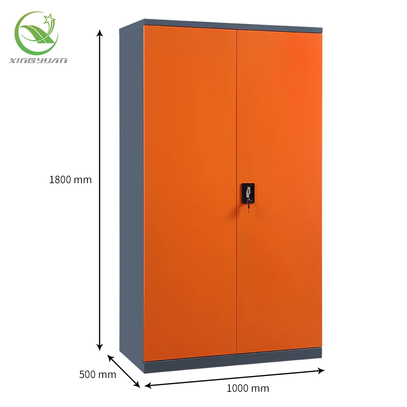 Factory Workshop Garage Two Door Tool Cabinet Heavy Duty Multi Functional Drawer Metal Tool Storage Cabinets