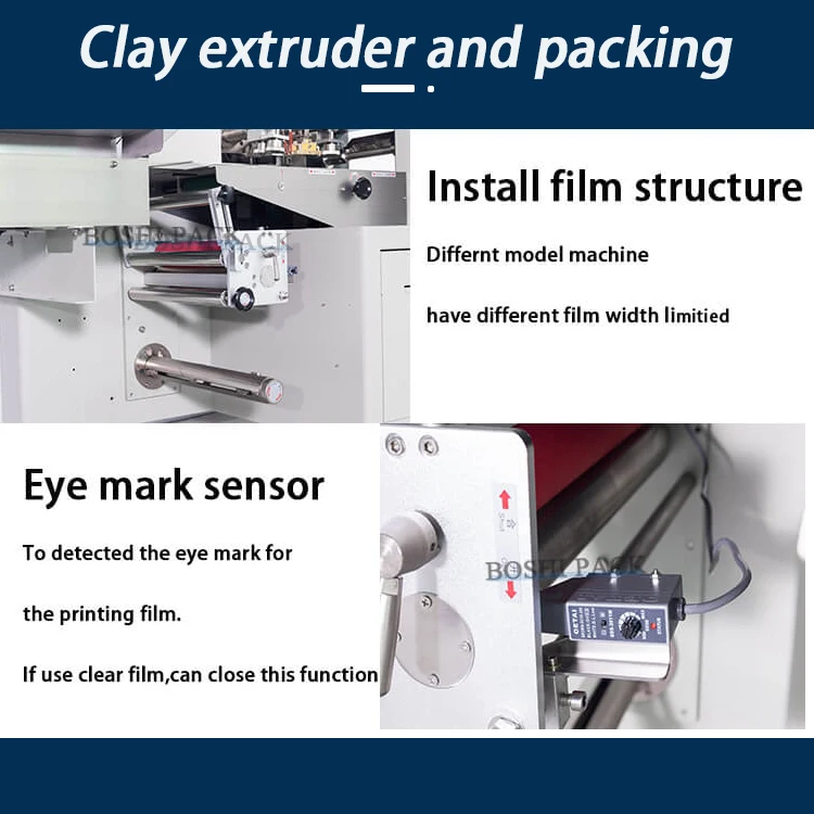 Fully Automatic High Speed Play Dough Clay Extruder Machine Acupuncture Paste Sugar Fondant Modeling Clay Mud Packing Machine