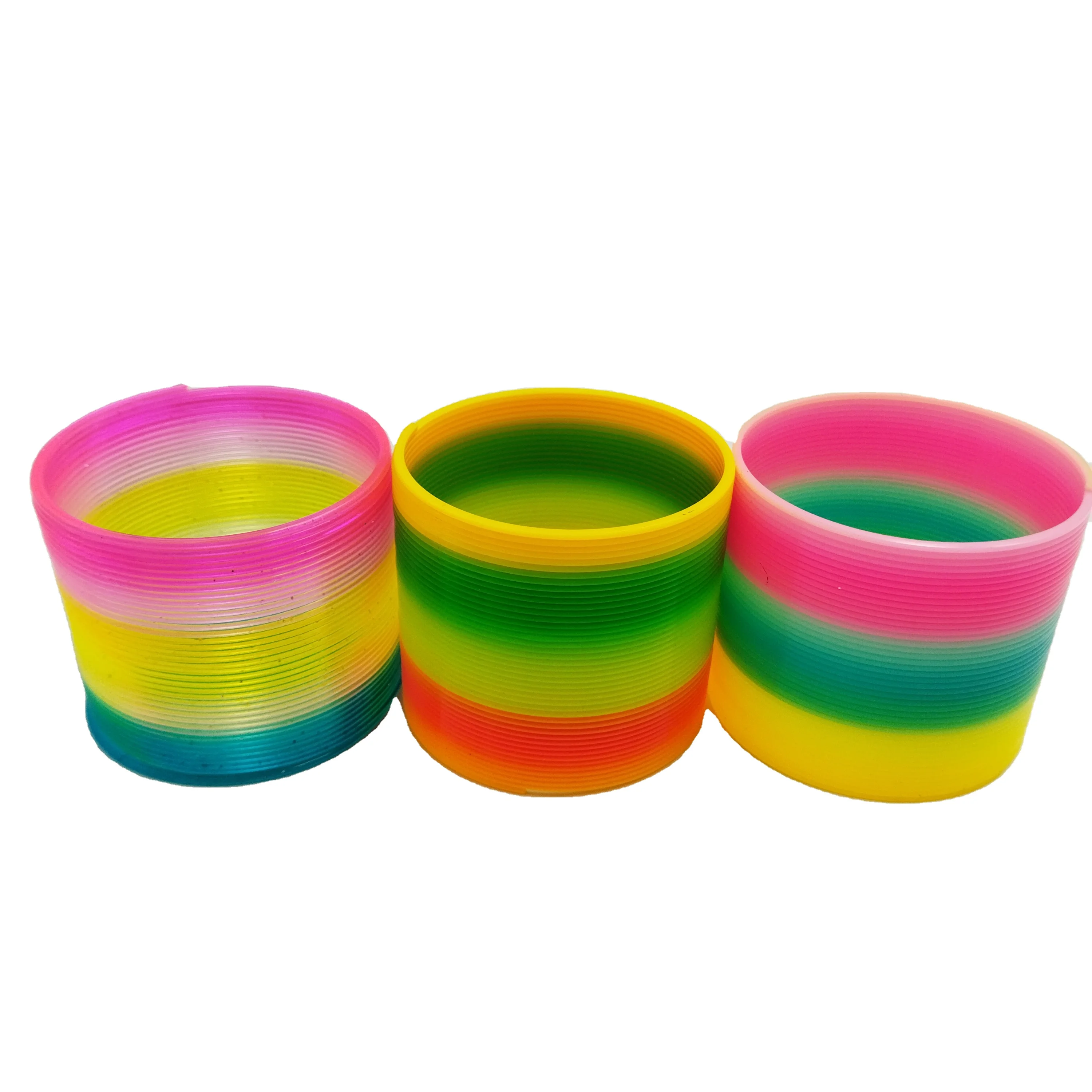 Magic Rainbow Spring Toy Stress Relief Plastic Coil Oem/odm - Main Image