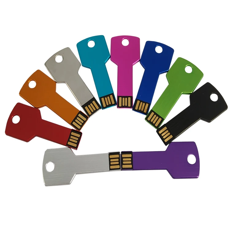 China factory directly metal key shape usb stick A grade usb chips cheap prices thumb drive compatible with computers laptops - ANKUX.COM