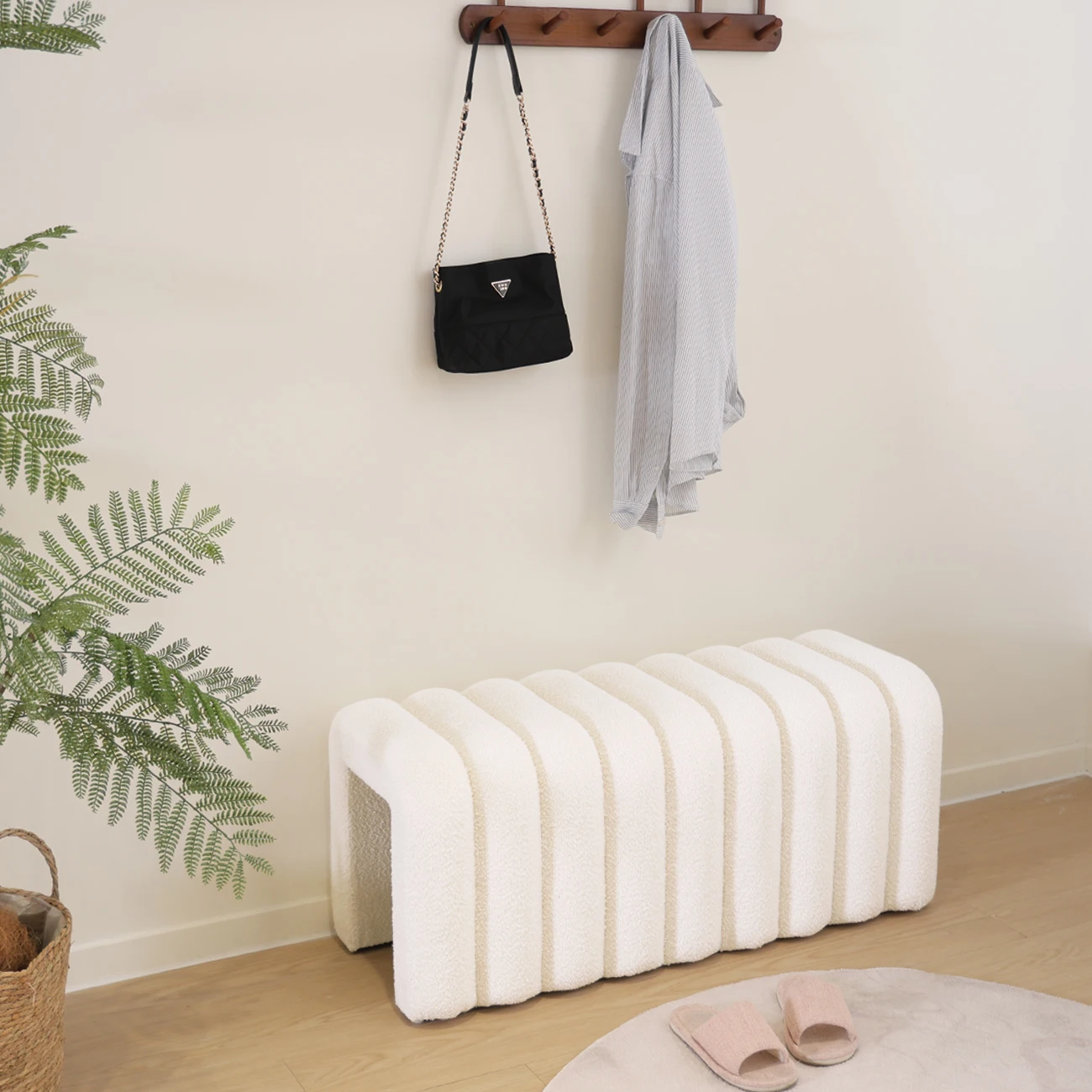 New Design Ottoman Bench Modern Stool Foot Stools Cube Ottoman Stool
