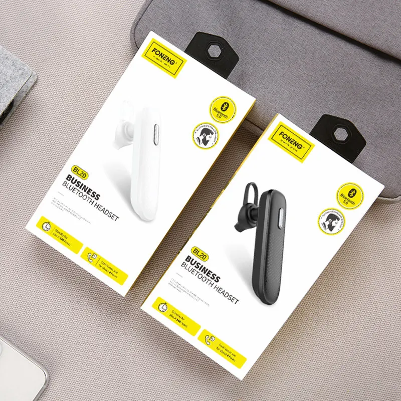 FONENG Cheap Mini Blue Tooth TWS Earbuds Headsets Best Sport True Wireless Earphone Single Ear