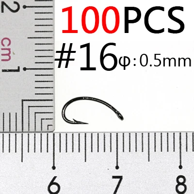 Hameçons Coccinelle Pour Pêche à La Mouche - Lot De 8, Tailles 10 à 16, Pour Truite, Carpe, Chevesne