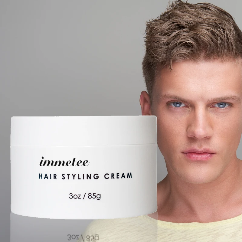 Styling Cream Private label Custom Firm Hold Hair Cream Gel Cheveux Nourishing Styling Gel for men