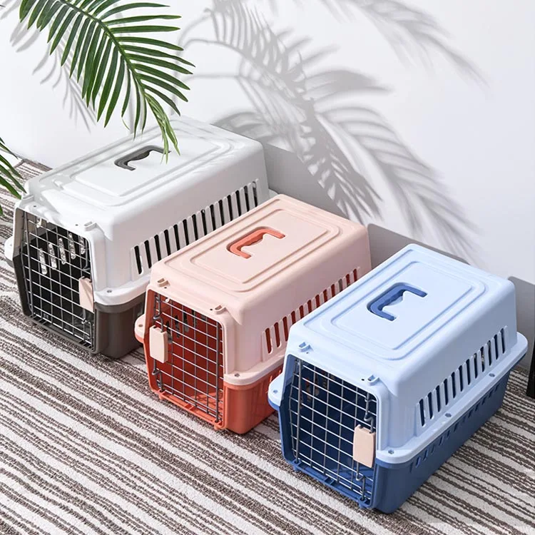 Wholesale Pet Air Travel Carrier Hardsided Pet Kennel Breathable